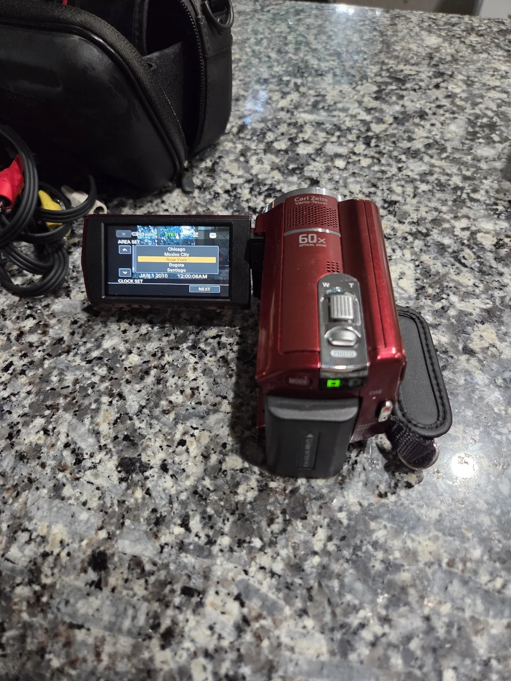 Sony Red Handycam Camcorder